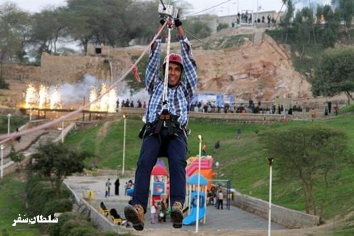 راپل پارک سنگی - جاهای دیدنی اهواز